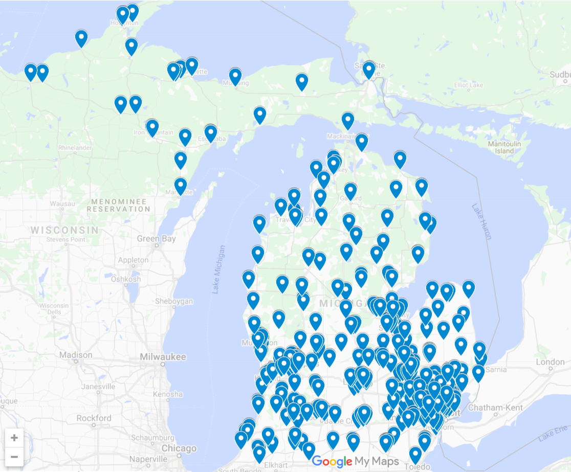 Health Policy and Population Health of the Michigan Parkinson Population 